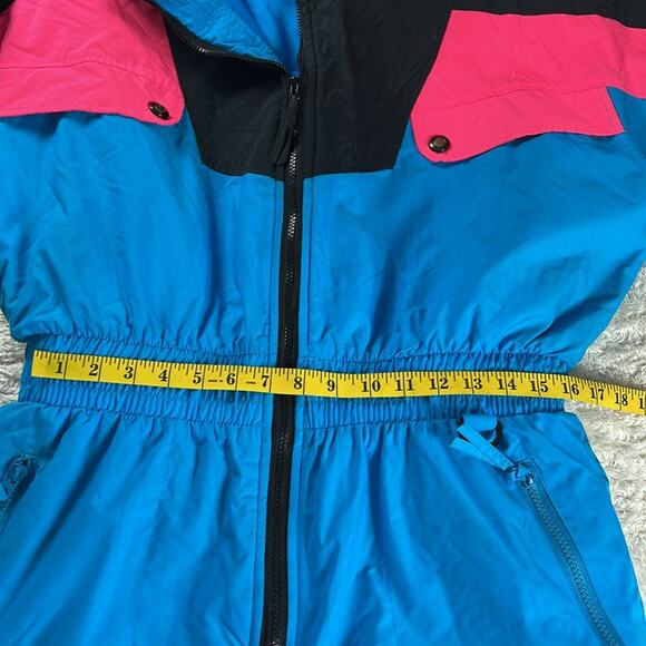 Vintage Blue and Pink Women's Jacket & Coat - Picture 6 of 15